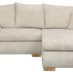 Coin fonctionnel beige L/H/P : env. 224,5x90x168 cm